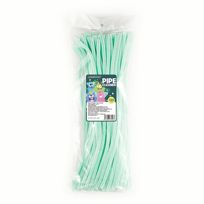 chenille stems opp hanging bag