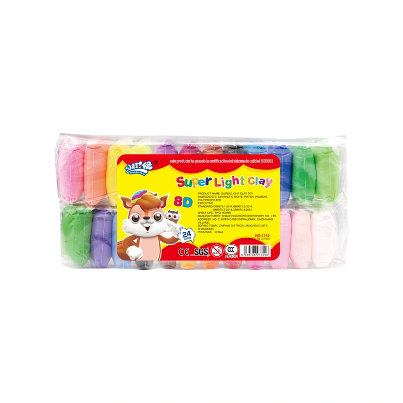 super light clay 24 colors bag